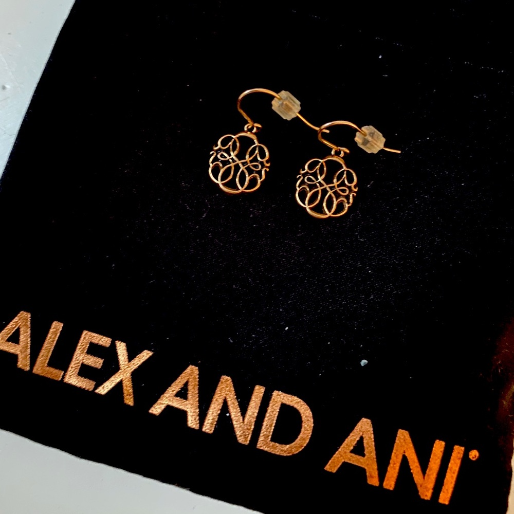 Alex and Ani Path of Life earrings
